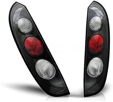 Arka ışıklar VR-1918 Kuyruk ışık Düzeneği Kuyruk Lambası 1 Çift Sürücü ve Yolcu Tarafı Komple Set Siyah Opel Corsa C 2000 2001