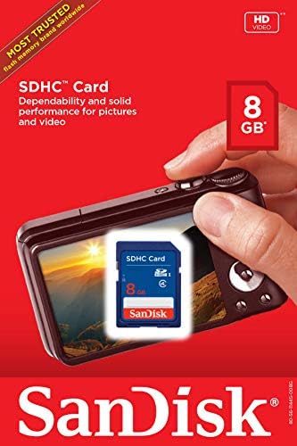 SanDisk 8GB SDHC Hafıza Kartı (PERAKENDE PAKET)