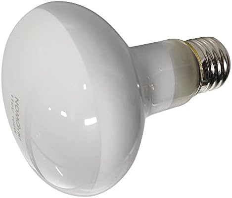 Basking Spot Günışığı Lambası 75 W UVA ısı Ampul Yumuşak beyaz ışık Cam Basking Ampul ısı lambası Sakallı Ejderha, Sürüngen ve