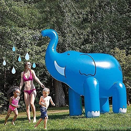 TYUXINSD Güzel Çocuk Havuzları PVC Şişme Su Sprey Fil, Oyun Su Sprey Oyuncak, fil Oyuncak Plaj Çim