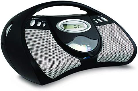 HANNLOMAX HX-302CD Portable CD Boombox, AM / FM Radyo, Dijital Radyo Frekans Göstergesi, Aux-ın, LCD Ekran, AC / DC Güç Kaynağı