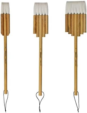 Boya fırçası bambu kolu sanat malzemeleri suluboya sanatçı fırça boya fırçaları