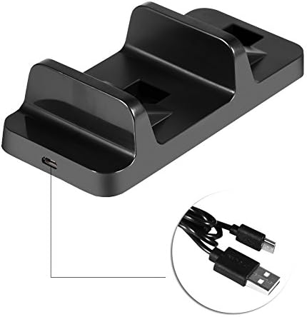 Longzhuo USB şarj aleti PS4 Oyun Denetleyicisi Çift Denetleyici şarj standı İstasyonu.