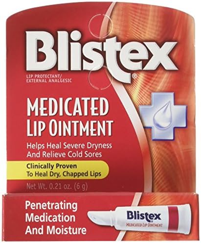 Blistex İlaçlı Dudak Merhemi 0.21 oz (6'lı Paket)