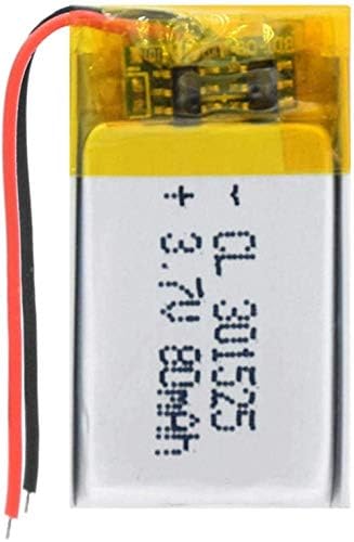 301525 Lipo Polimer Pil 3.7 V 80 Mah Lityum Pil için GPS PSP Mp3 Mp4 Mp5 DVD Pil Bluetooth Kulaklık-1 Adet