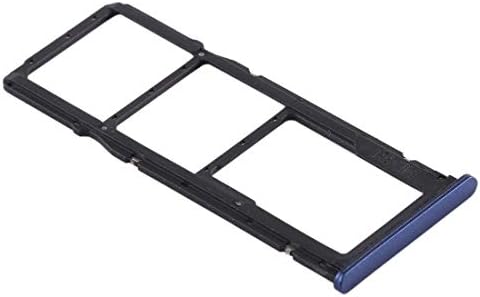 Mopal 2 SIM Kart Tepsi + Micro SD Kart Tepsi Değiştirme için Huawei Onur Oynamak 7C(Altın) Cep Telefonu Tamir için (Renk: Mavi)