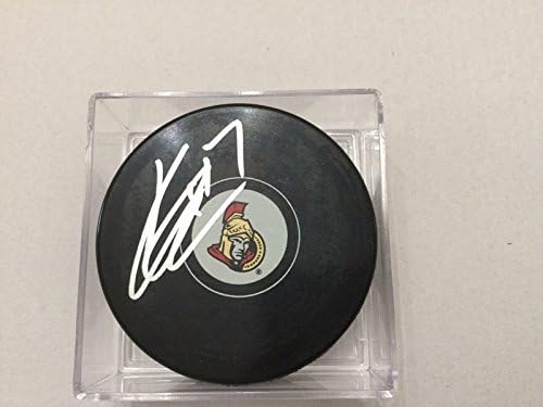 Kyle Turris İmzalı Hokey Diski Ottawa Senatörleri İmzalı b İmzalı NHL Diskleri