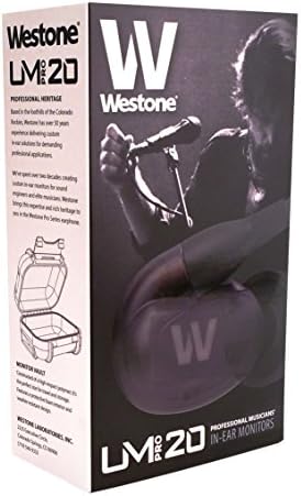 Westone-Eski Model-UM Pro20 Yüksek Performanslı Çift Sürücülü Gürültü İzolasyonlu Kulak İçi Monitörler, Duman-Üretici tarafından