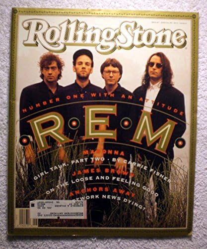 Michael Stipe, Bill Berry, Peter Buck ve Mike Mills-R. E. M.-Rolling Stone Dergisi - 607-27 Haziran 1991-Madonna: Bölüm 2, Ağ