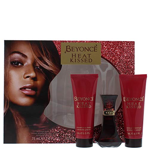 Beyonce ısı öptü 3 ADET-1.0 oz Eau de Parfüm, 2.5 oz duş jeli, 2.5 oz Vücut Losyonu