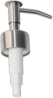 Tonsee 304 Paslanmaz Çelik Sabun Pompası, Düzenli Ağız Şişesi için Dayanıklı Sıvı Losyon Dispenseri Pompası Değiştirme