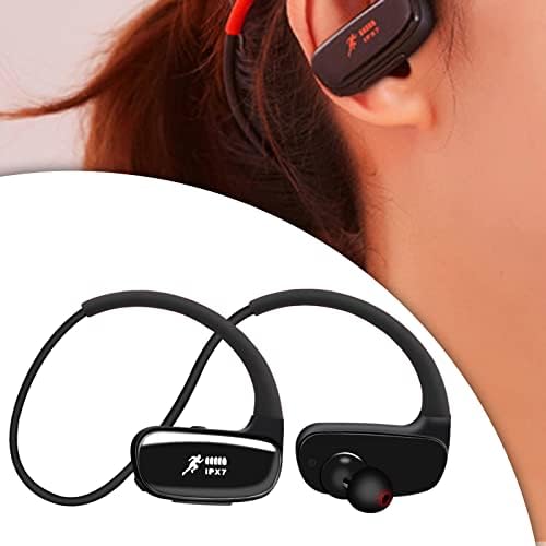 Kesoto Bluetooth 5.0 Kulaklıklar Gürültü Önleyici Kulaklıklar Koşu Antrenmanı için Kulak İçi Kulaklıklar-Hafızasız Siyah