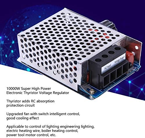 AC Voltaj regülatörü, benzersiz SCR voltaj Dimmer, aydınlatma mühendisliği renkli ışıkların kontrolü için iyi ısı dağılımı ısıtma