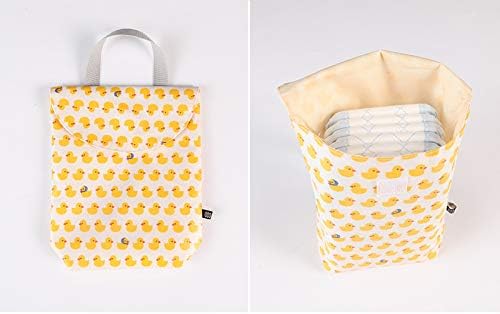 OHBABYKA su geçirmez bebek bezi bezi ıslak kuru tek fermuarlı organizatör çantası