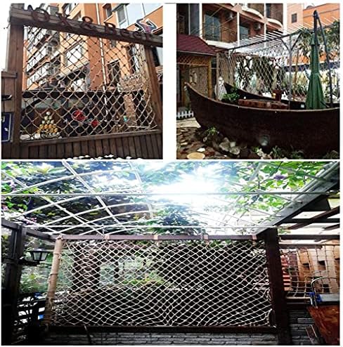 Hanghaijia güvenlik ağı Korkuluk, Kenevir Halat Dekorasyon net Çocuk Merdiven güvenlik ağı Balkon koruma ağı Köri Merdiven (Boyut