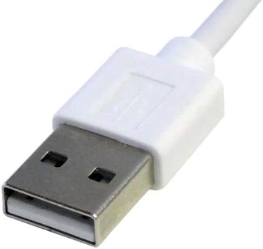 Apple Ürünleri için USB Senkronizasyon ve Şarj Kablosuna Tera Grand 6.5-Feet MFı Sertifikalı Yıldırım-Perakende Ambalaj-Beyaz
