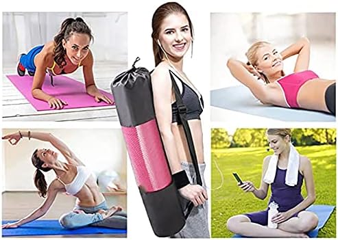BEİLİU23.6 x 9. 8x0. 6 inç Yoga mat Çok Amaçlı Pilates Spor egzersiz matı Yeni Başlayanlar için Spor Çevre Koruma Jimnastik mat