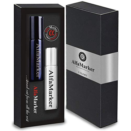 Erkekler için Alfamarker Unlimit Feromonlar-Erkek Feromon Parfüm Seti 2x5 ml - Yüksek Konsantrasyonlu Erkek Feromon Yağı Formülü