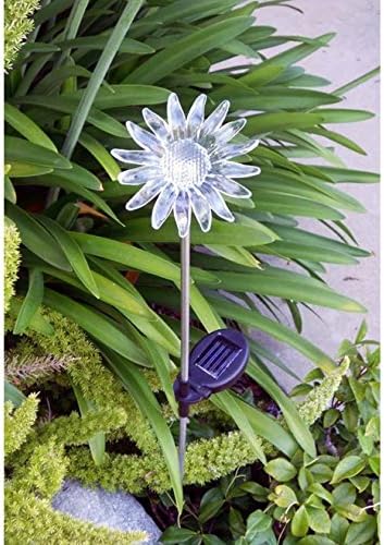 Unido kutusu ayçiçeği güneş bahçe hissesini ışık LED renk değiştirme, 2 Set