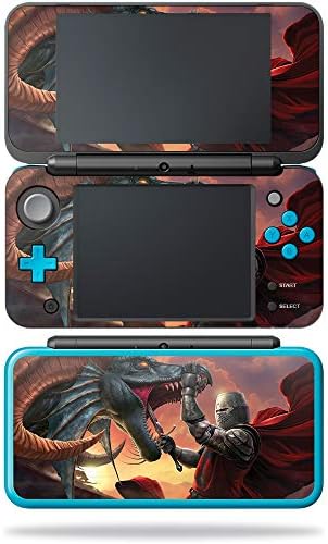 MightySkins Cilt Nintendo Yeni 2DS XL - Dragon Slayer ile Uyumlu / Koruyucu, Dayanıklı ve Benzersiz Vinil Çıkartma sarma Kapağı