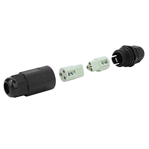 Su geçirmez Tel Fiş 450V 0.75-2.5 m Connector Tel Bağlayıcı Güç Kaynağı Ağ iletişimi İç / Dış mekan LED şerit ışıkları (Üç çekirdekli)