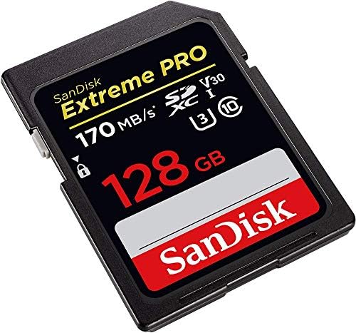SanDisk 128 GB SDXC SD Extreme Pro Hafıza Kartı ile Çalışır Aynasız Nikon Z FC Kamera 4 K V30 UHS-I Sınıf 10 (SDSDXXY-128G-GN4IN)