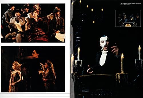 Rob Konuk OPERANIN HAYALETİ Marina Prior/Peter Cousens / Andrew Lloyd Webber 1993 Sidney, Avustralya Hatıra Programı