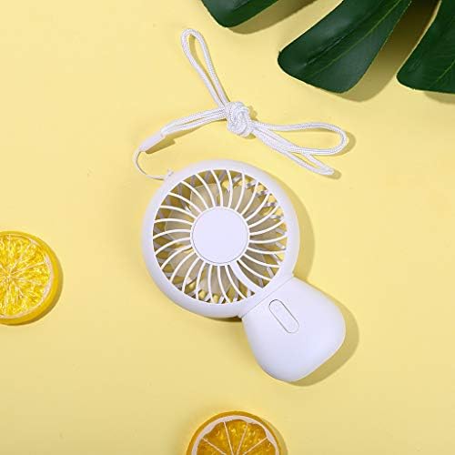 El Fan Mini Taşınabilir USB Şarj Edilebilir Klima Yaz Kişisel Soğutucu Şeker Sevimli Fan İle Kordon