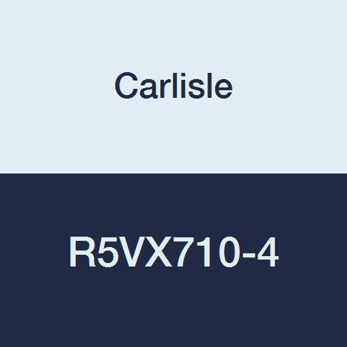 Carlisle R5VX710-4 Kauçuk Güç Kama Dişli Bant Bantlı Kemer, 4 Bant, 5/8 Genişlik, 17/32 Kalınlık, 72.1 Uzunluk