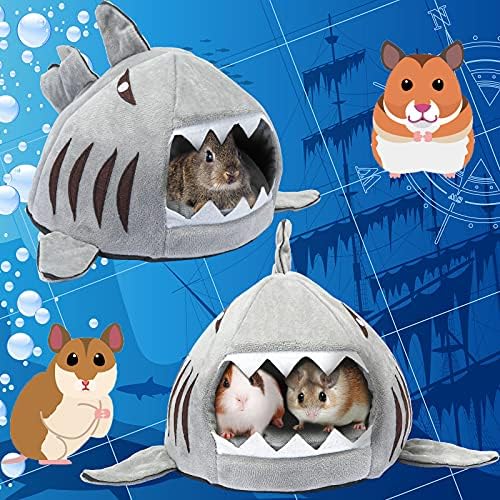 Gri Köpekbalığı Kobay Yatak Kobay Hideout Kobay Evi Hayvanlar Yatak Sıcak Küçük Hamster yuva mat Küçük Hayvan Uyku mat Yastıkları