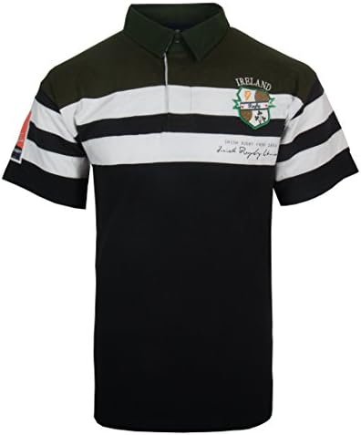 İrlanda Crest Pamuklu Rugby Gömlek Lacivert