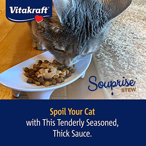 Kediler için Vitakraft Çorba Güveç İkramı, Yiyecek Topper veya Öğün Atıştırmalıkları arasında