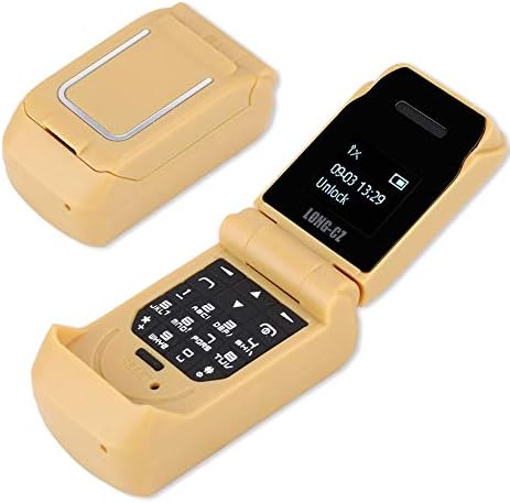 Ufolet Tuş Takımı Telefon, Öğrenciler için Çocuklar için Dayanıklı Mini Flip Telefon