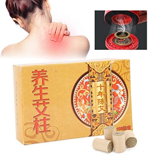 108 pcs Moxa Koni Moxa Sopa, yüksek Saflıkta Chen Moxa Rolls Bar için Hafif Yakı, yakı Akupunktur masaj aleti Sağlık