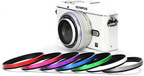 Kenko 37mm PRO1D Koruyucu Parlak Renkli Çerçeve Beyaz Kamera Lens Filtreleri
