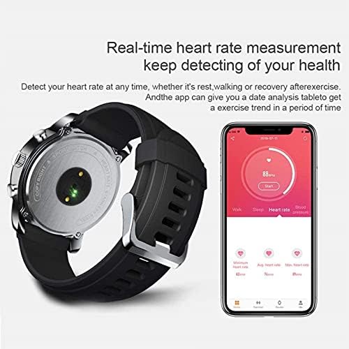 MXCHEN T3 PRO akıllı saat erkek kadın Kan Basıncı Kalp Hızı İkili Zaman Bluetooth Etkinlik Tracker Spor android için akıllı saat