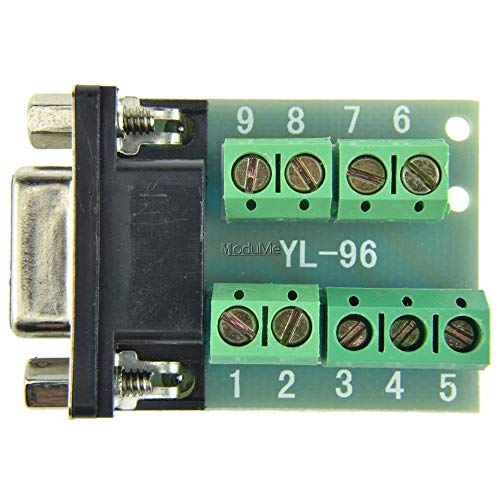 DB9 contor Dişi Adaptör Sinyalleri Terminal Modülü RS232 Seri Terminale