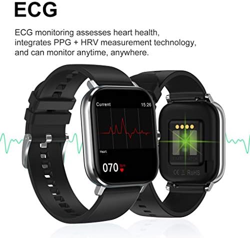 Niaviben akıllı saat 1.54 İnç HD Spor ve Spor akıllı bilezik Dokunmatik Ekran Su Geçirmez Sağlık Yönetimi Smartwatc