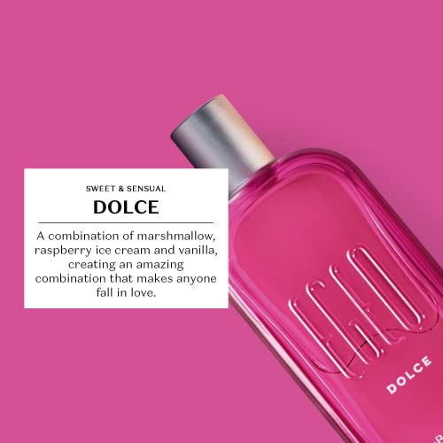 Egeo Dolce Eau de Toilette by O Boticario / Kızlar için Uzun Ömürlü Parfüm | Kadınlar için Tatlı ve Meyveli Parfümler (3 fl .