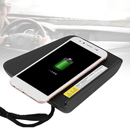 15 W kablosuz araç şarj aleti yuvası telefon tutucu-Hızlı Şarj Cep Telefonu şarj plakası Tutucu Fit Highlander 2014-2019 için