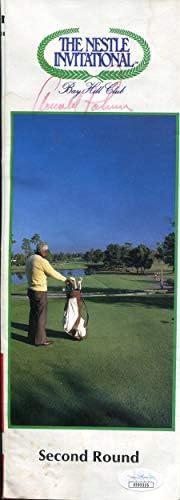 Arnold Palmer İmzalı Nestle Invitational Scorecard (JSA) - İmzalı Golf Puan Kartları