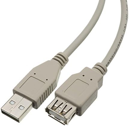1 ayaklar USB 2.0 Uzatma Kablosu, Bej, Tip A Erkek / Tip A Dişi Fiş, bir Erkek Bir Kadın Yüksek Hızlı USB Uzatma Kablosu, USB