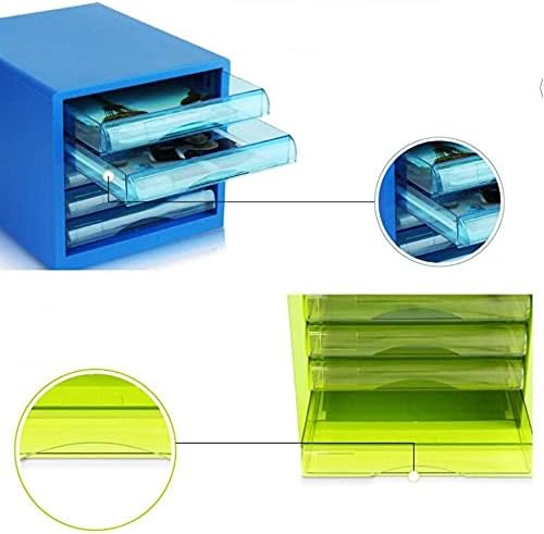 Ev Ofis Masaüstü Dosya Saklama kutusu Kilitleme Dosya Dolabı, 5 Çekmece Haddeleme Plastik Dosya Dolabı, Masaüstü Ofis Malzemeleri