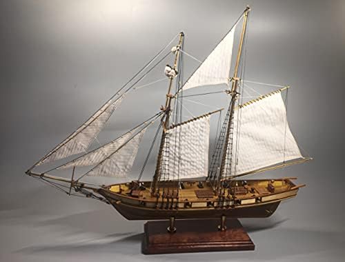 Ölçek 1/96 Lazer Kesim Ahşap Yelkenli Model seti: Harvey 1847 Gemi Modeli
