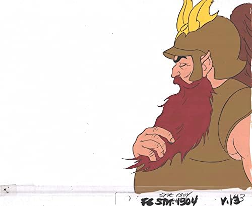 Flash Gordon Aura Prens Vultan Film Yapımı Animasyon Sanatı Cel v13a