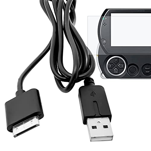 PSP Go için Uyumlu Şarj Kablosu, Veri ve Şarj Kablosu Sony PSP Go için Uygun 2'si 1 arada USB 2.0 Veri Senkronizasyonu Aktarımı