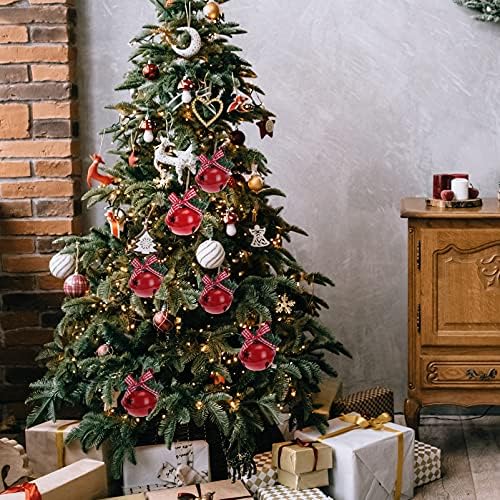 VEEMOON 72 Pcs Noel Jingle Bells Süsler Noel Ağacı Bells Kolye için kapı Topuzu Çelenk DIY El Sanatları Noel Tatil Parti Malzemeleri