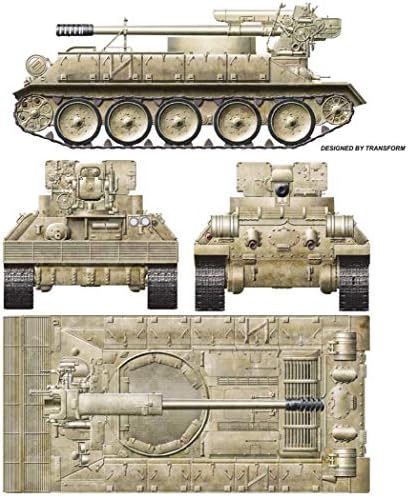 RFMRM5030 1: 35 Çavdar Alan Modeli T-34 / D30 122mm Suriye Kendinden Tahrikli Obüs [Model Oluşturma KİTİ]