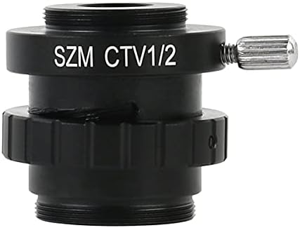 XMSH Mikroskop Aksesuarları Kiti için Yetişkin Mikroskop 1/2 1/3 0.5 X 1X C-Montaj Adaptörü Lens için Simul Odak Trinoküler Stereo