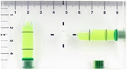 WJCCY T-Tipi su terazisi Cetvel Kabarcık Leveler Kabarcıklar İki Yön Cep Mini Boyutu Manyetik (Renk: Gösterildiği Gibi, Boyutu: